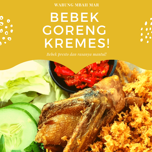 Warung Mbah Mar Ayam Dan Bebek Goreng Kremes 3