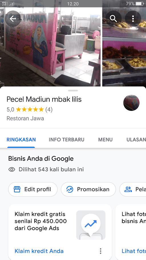 Pecel Madiun Mbak Lilis 5