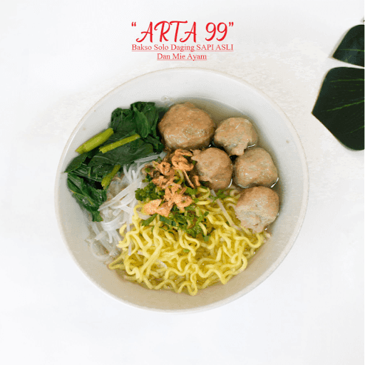 Bakso Solo Daging Sapi Asli Dan Mie Ayam Arta 99 9