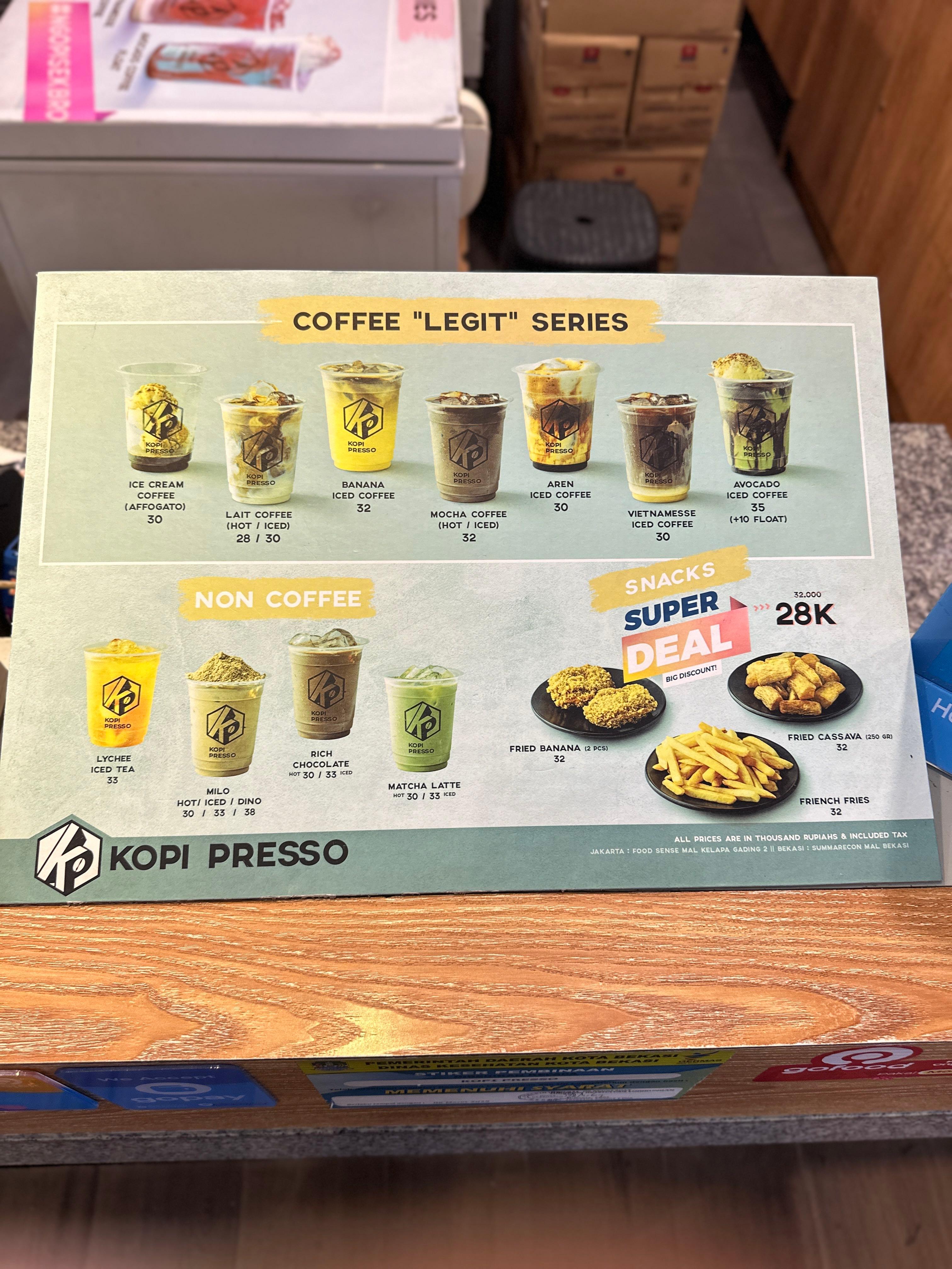 Kopi Presso review