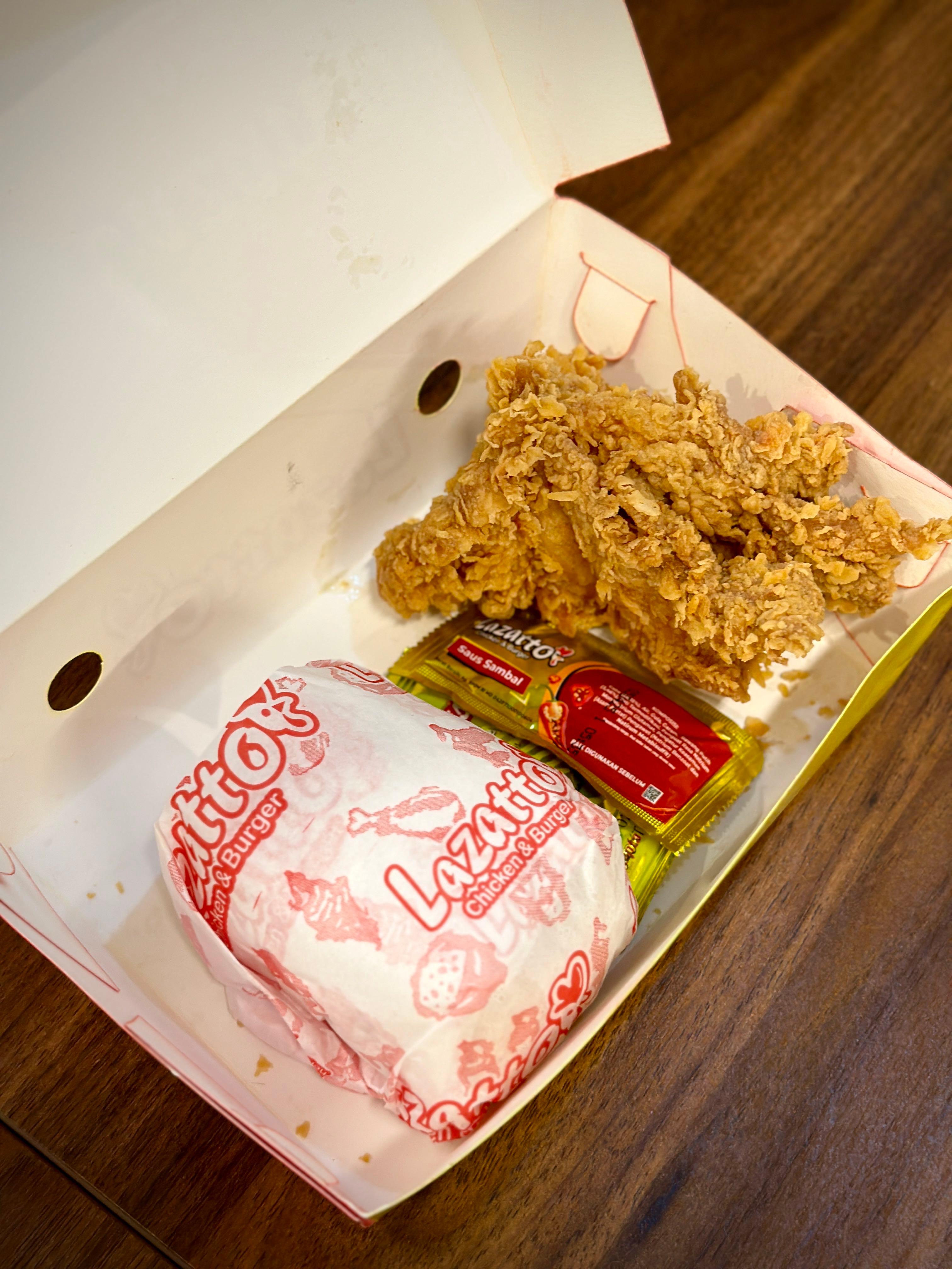 Lazatto Chicken & Burger Muchtar Tabrani 2 review