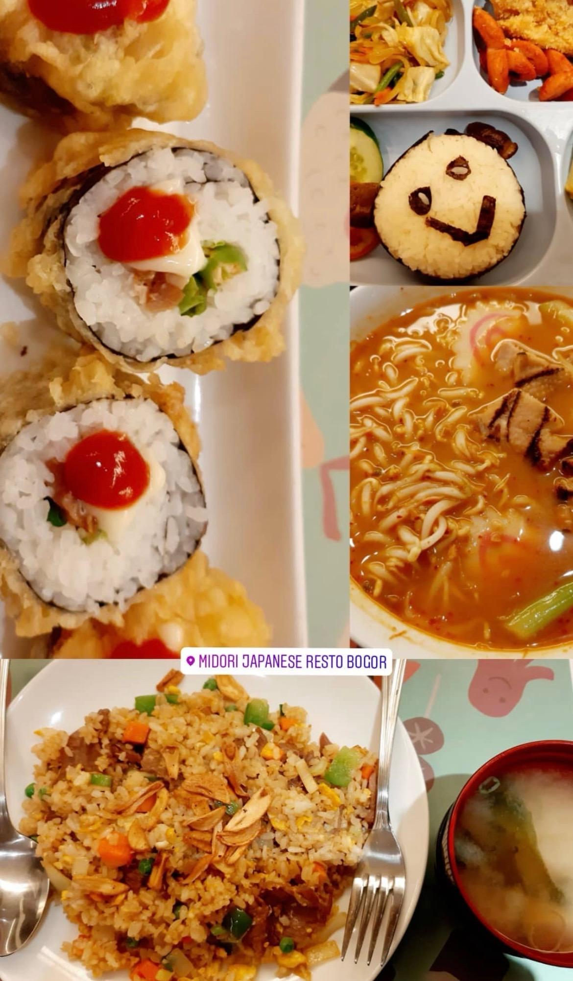 Midori Japanese Restaurant Bogor review