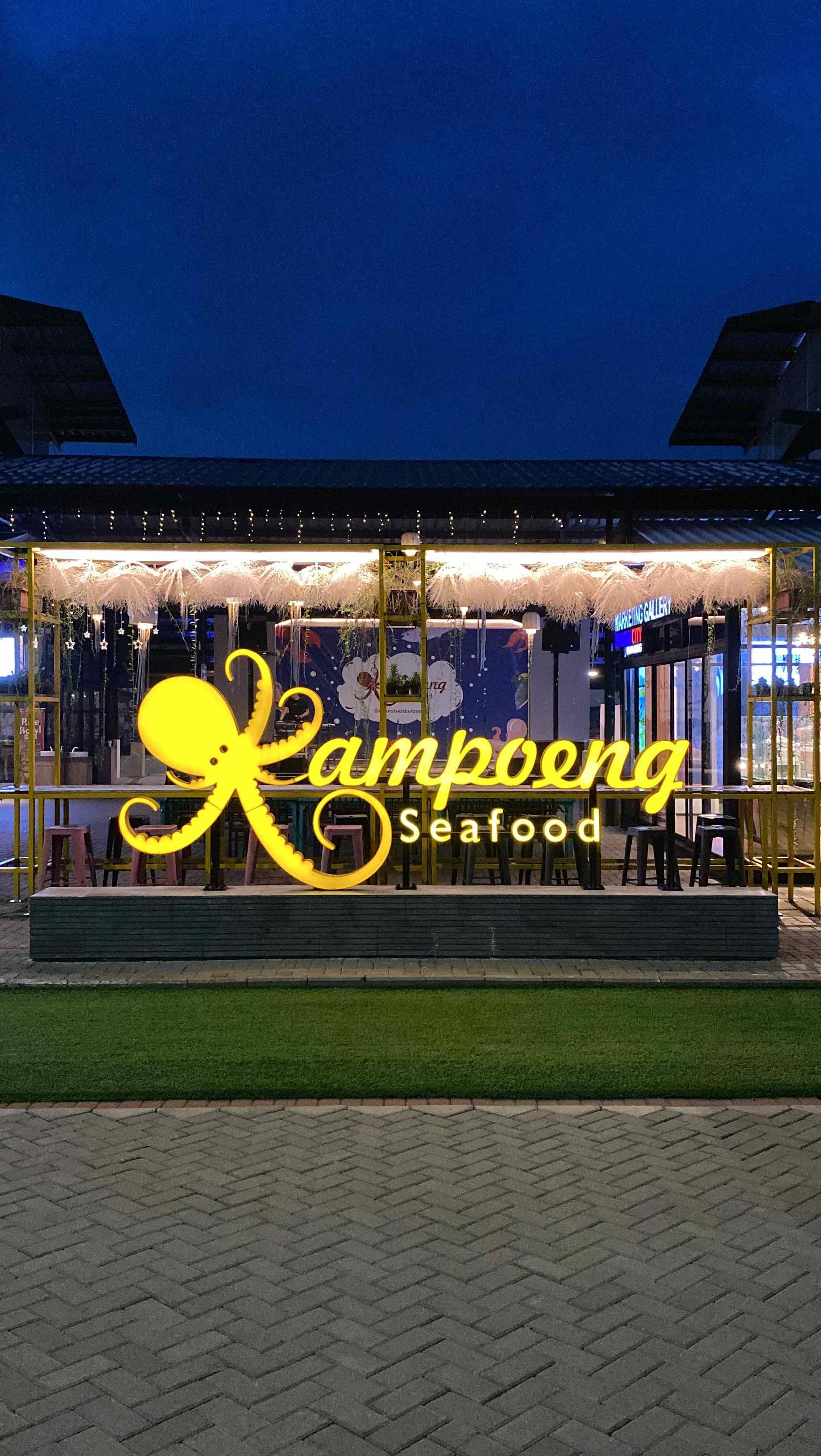 Kampoeng Seafood Sedayu City review