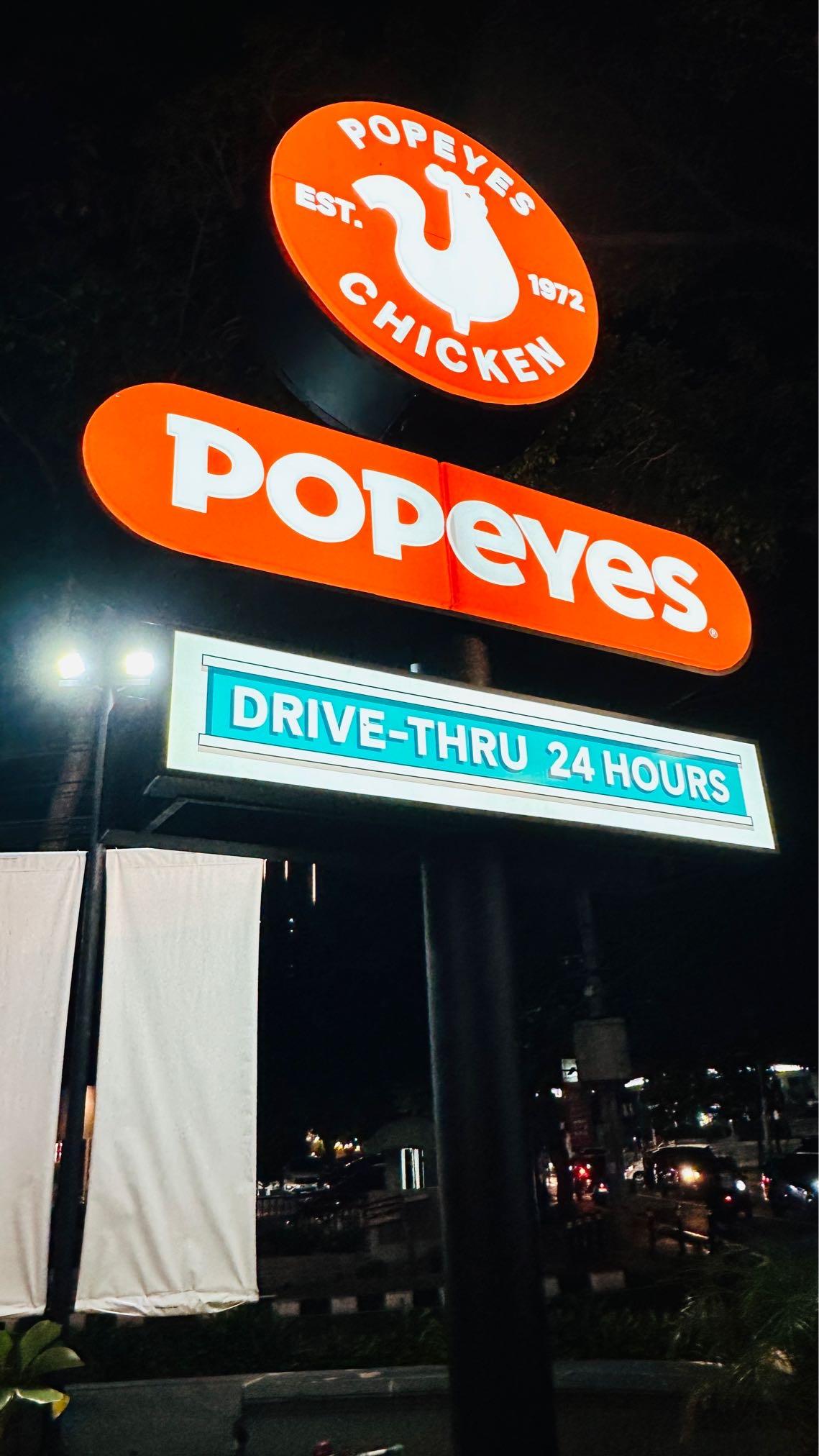 Popeyes Cempaka Putih review