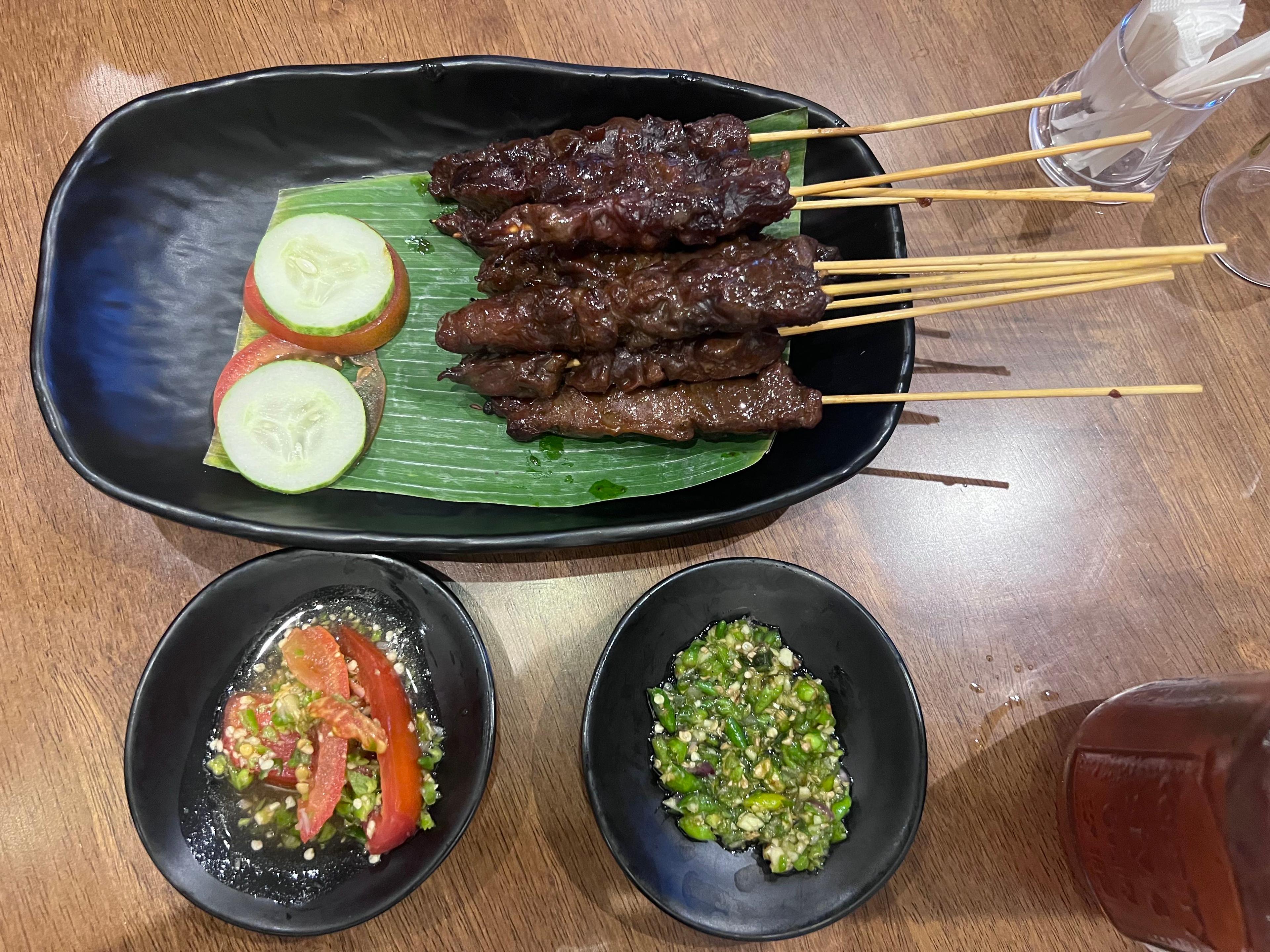 Sate Celup - Cinere review