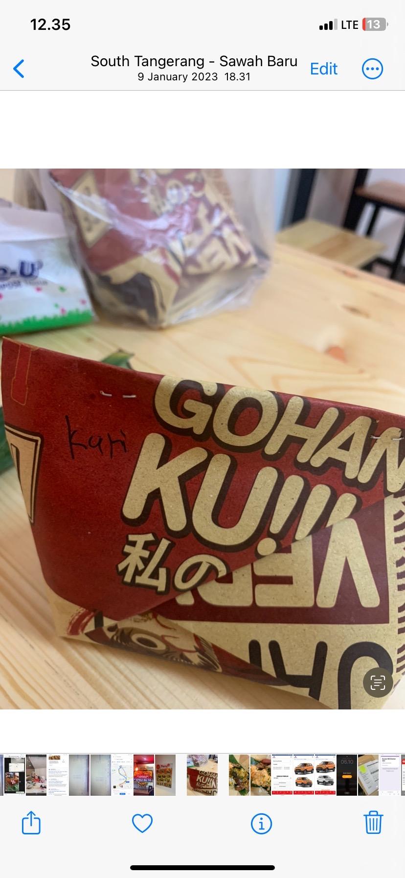 Gohan Ku, Bintaro review