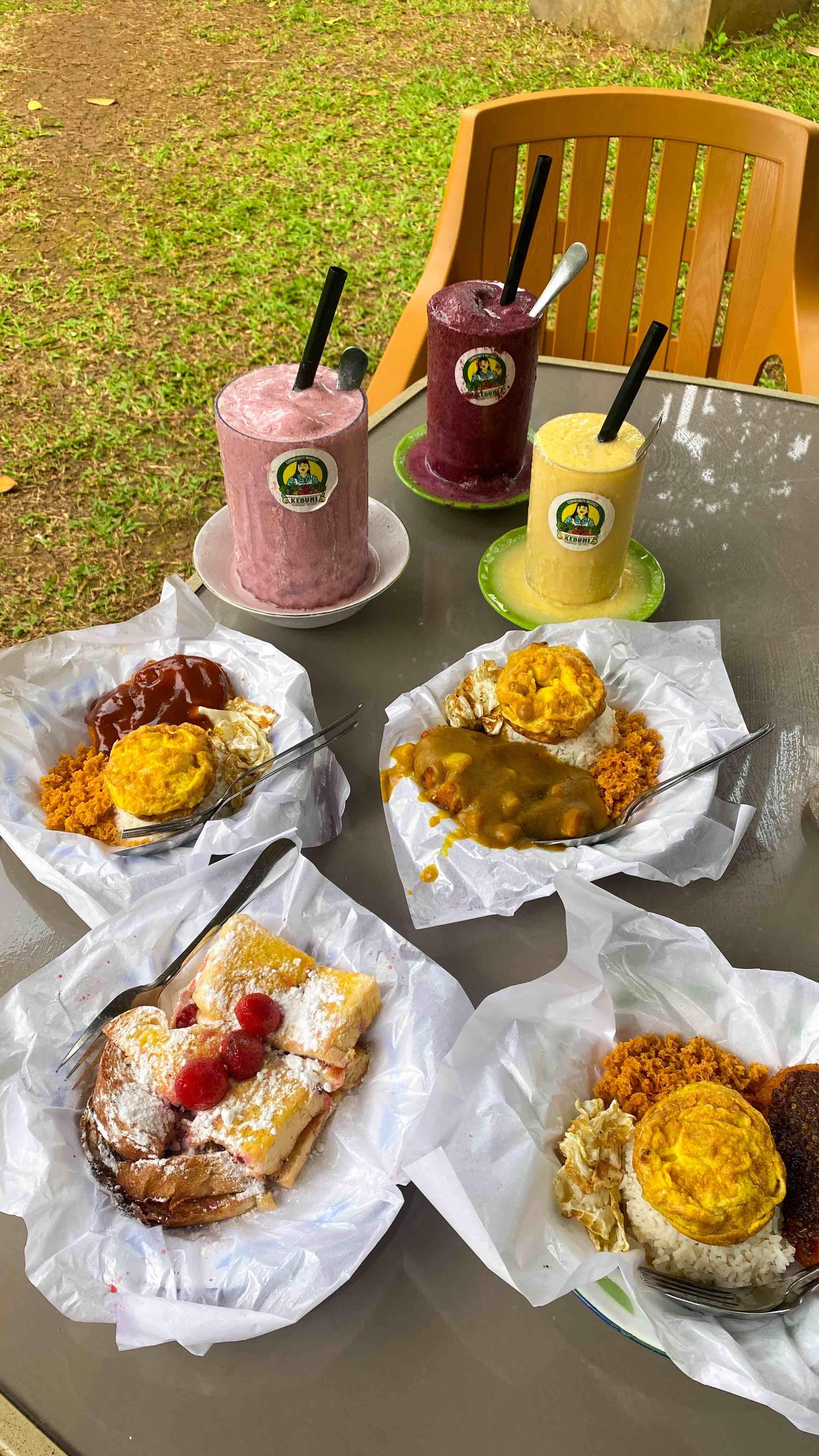 Kebuni Community Market - Jus Luber, Roti Bakar & Hotplate Untuk Keluarga review