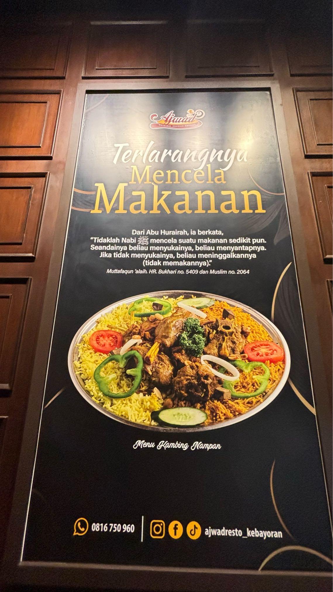 Ajwad Resto Kebayoran review