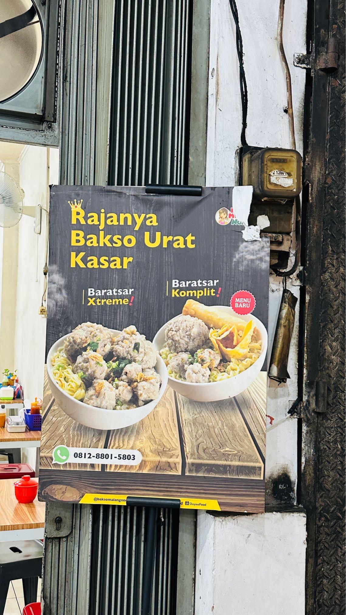 Bakso Malang Nonik - Taman Ratu review