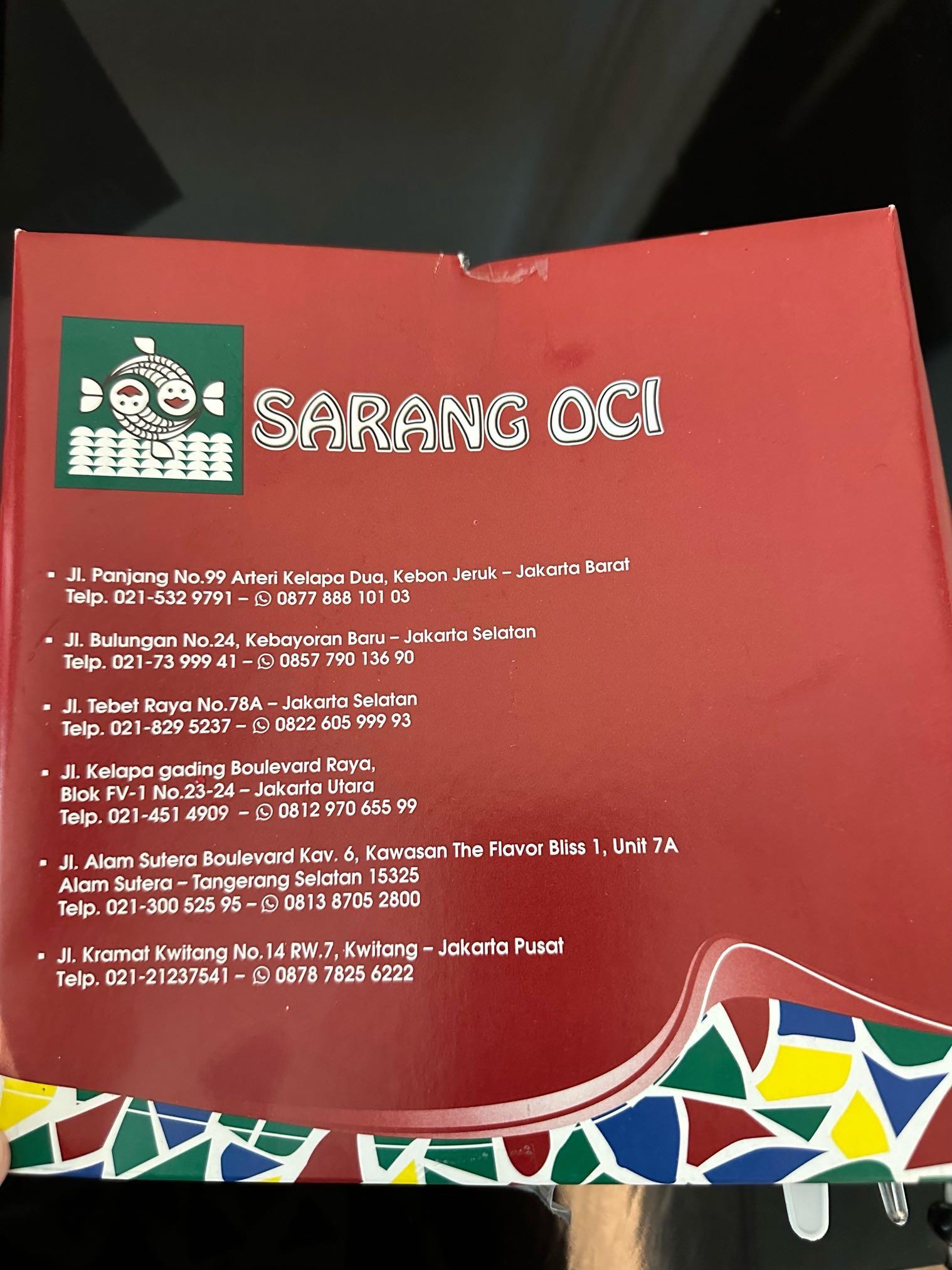 Sarang Oci Resto Manado - Jalan Panjang review