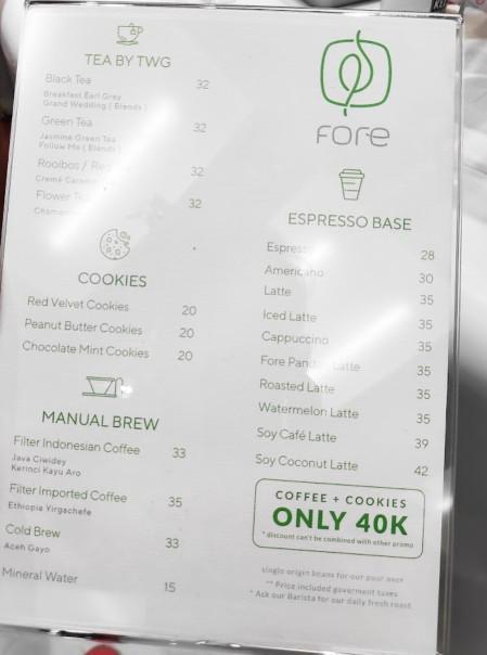 Fore Coffee - Supermall Karawaci review