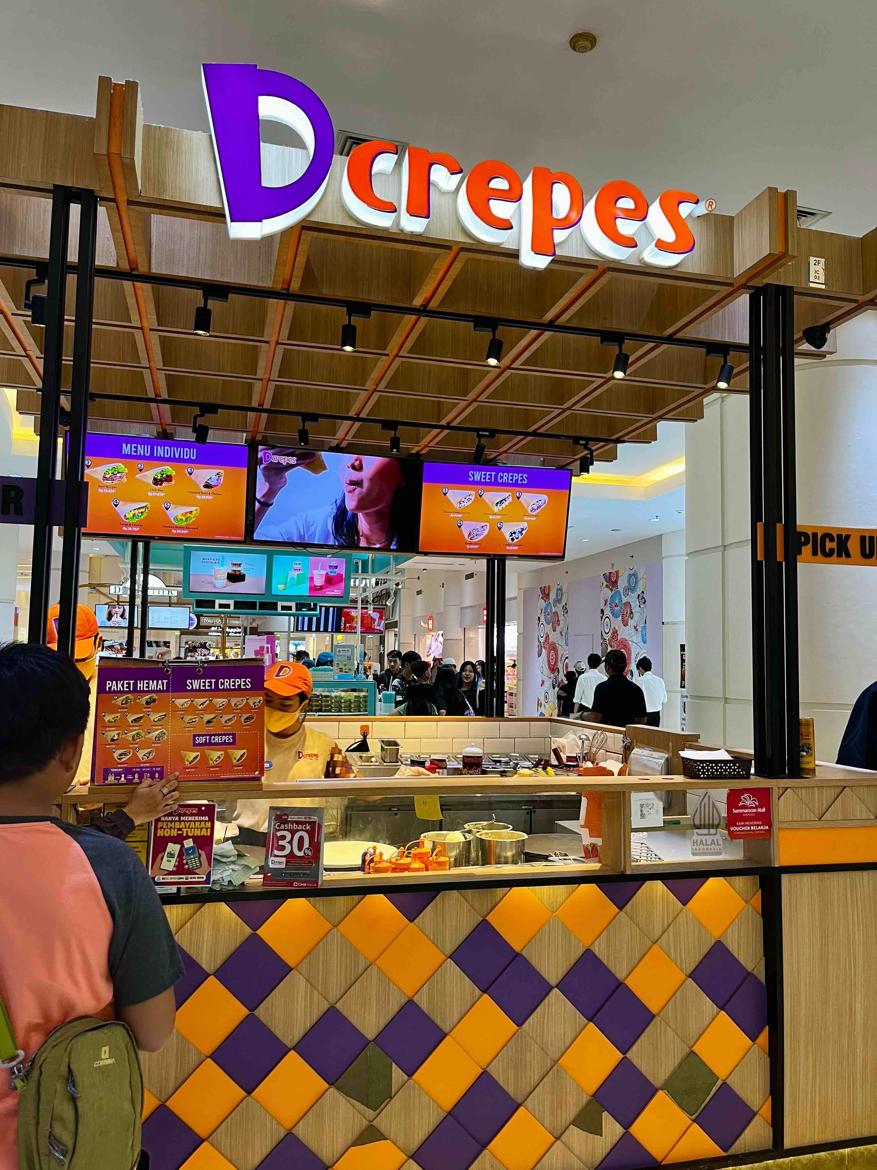 Dcrepes Summarecon Mall Serpong review