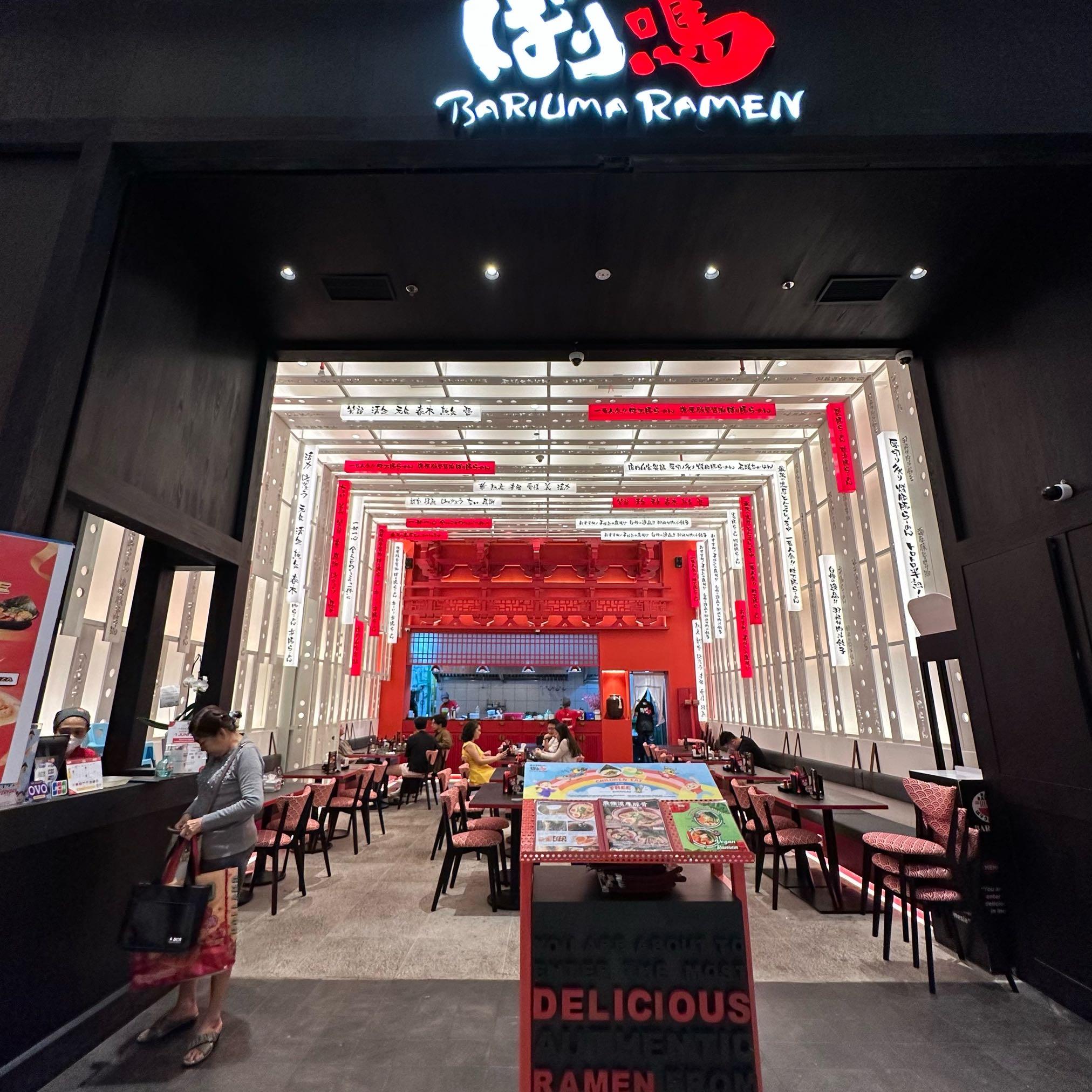 Bariuma Ramen - Mall of Indonesia review