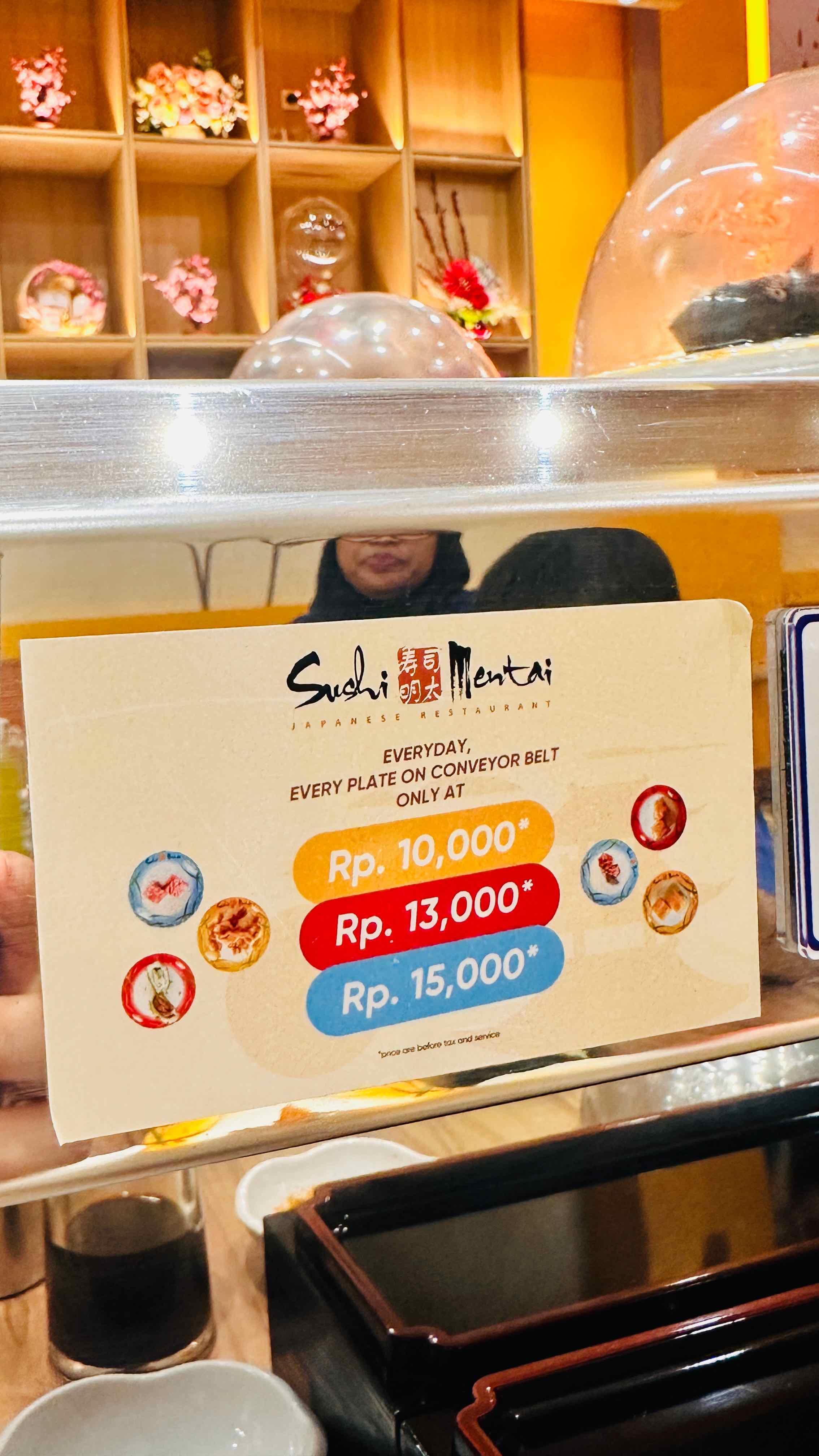 Sushi Mentai Kelapa Gading review