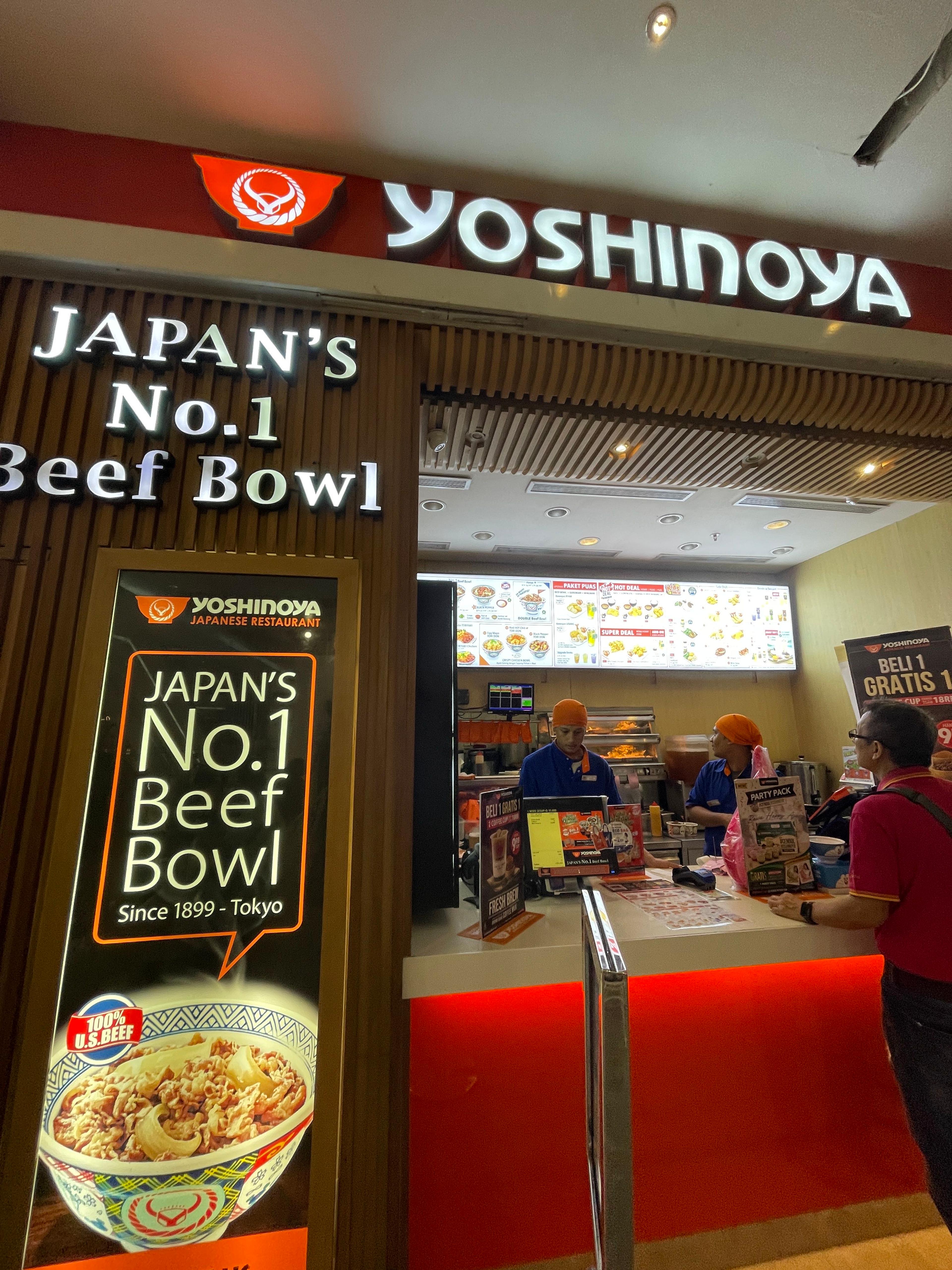 Yoshinoya - Lippo Mall Puri review