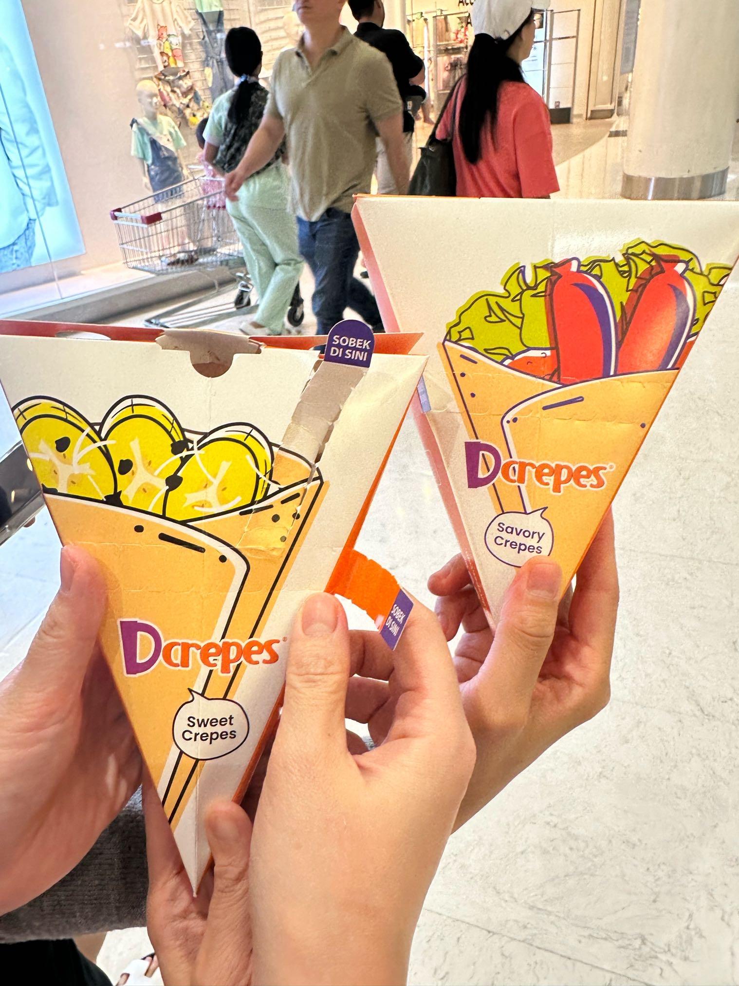 D'Crepes Lippo Mall Puri review