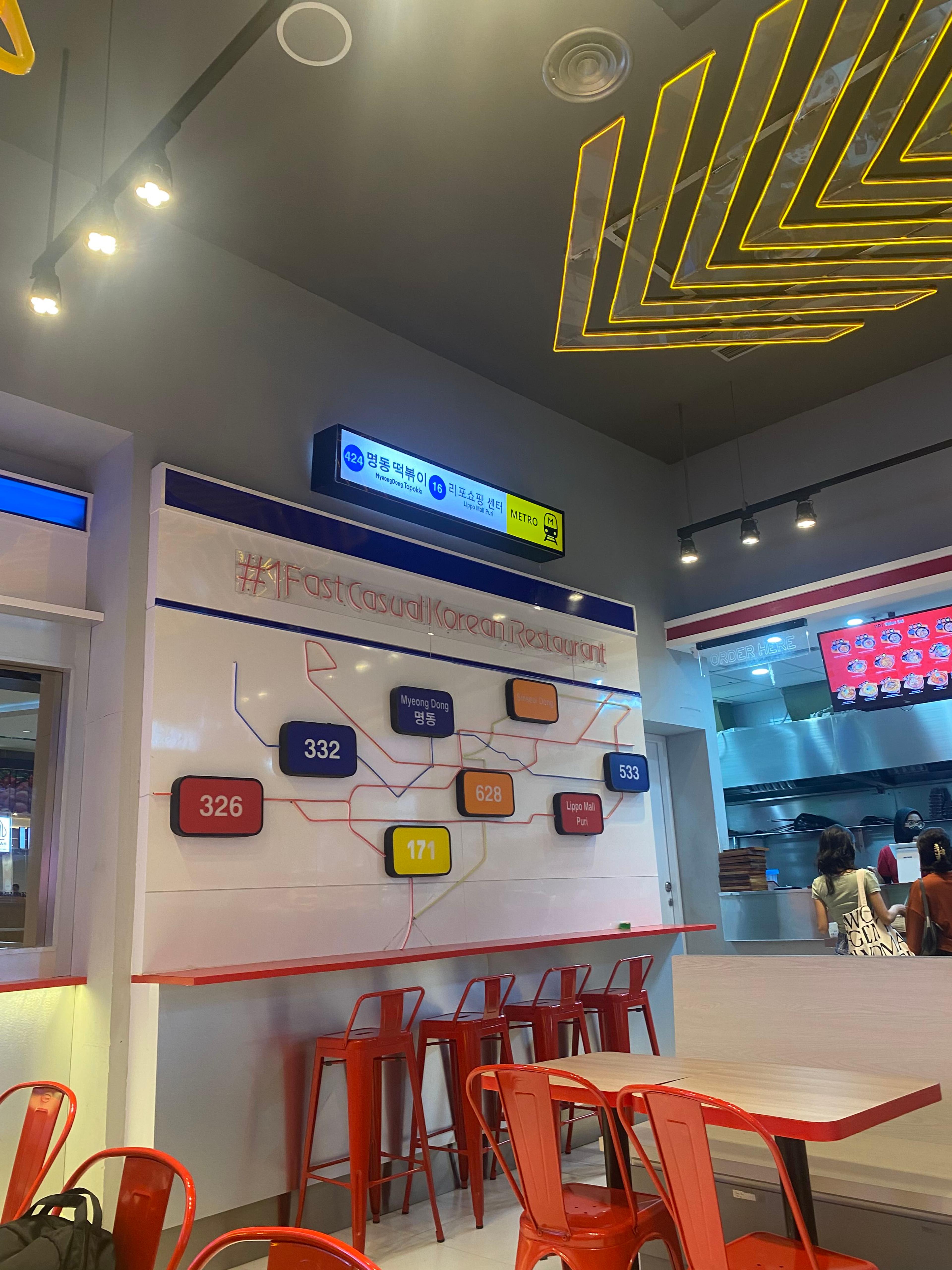 Myeongdong Topokki Lippo Mall Puri review