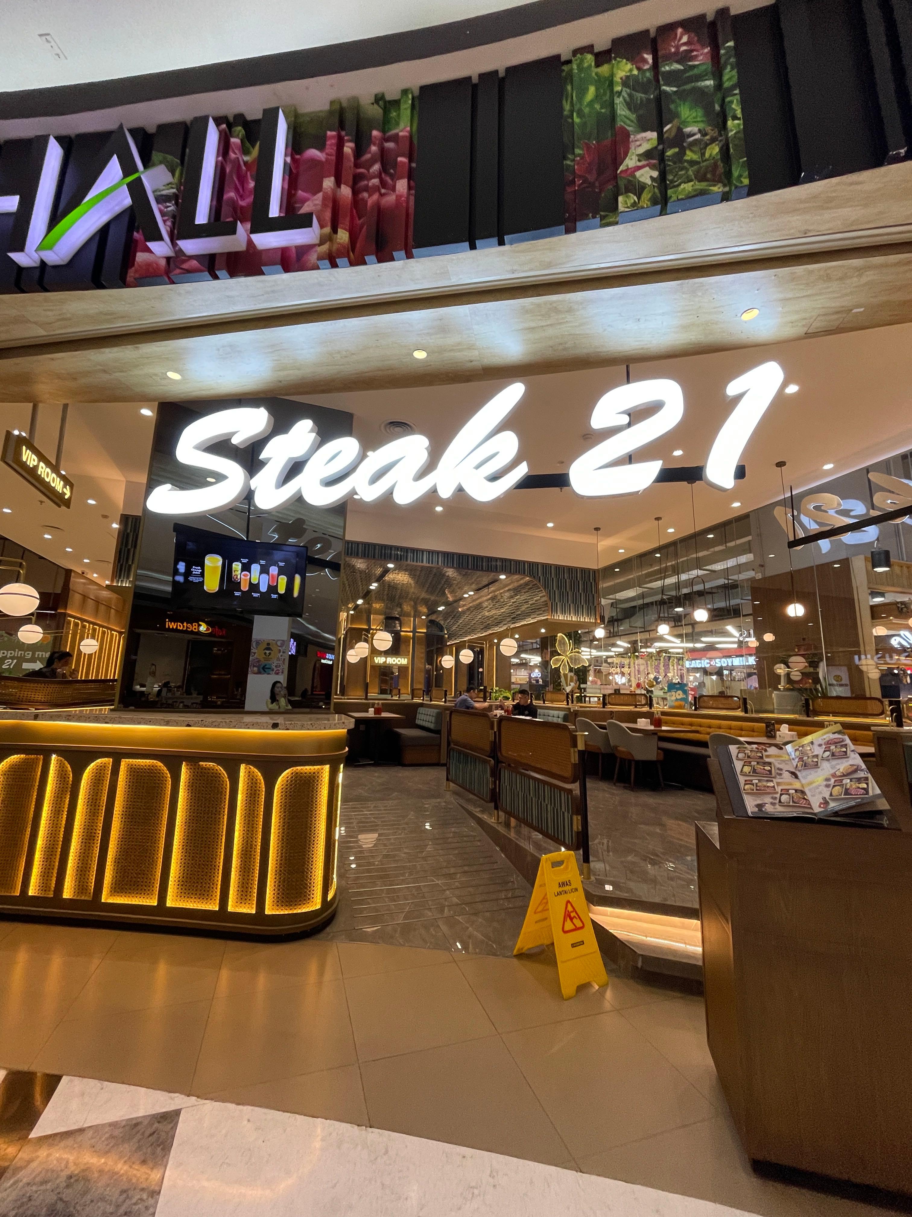 Steak 21 Lippo Mall Puri review