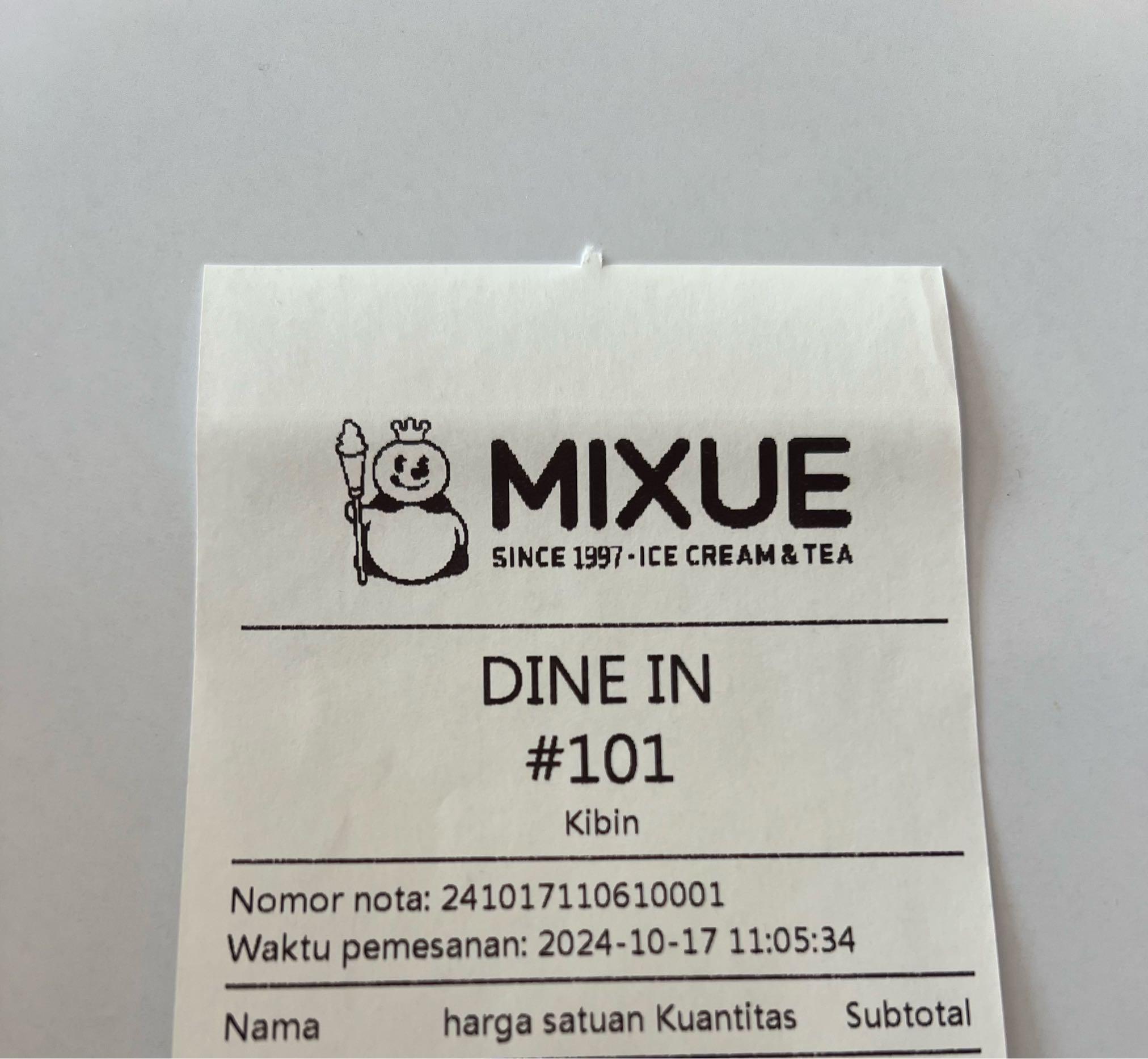 Mixue Kibin review