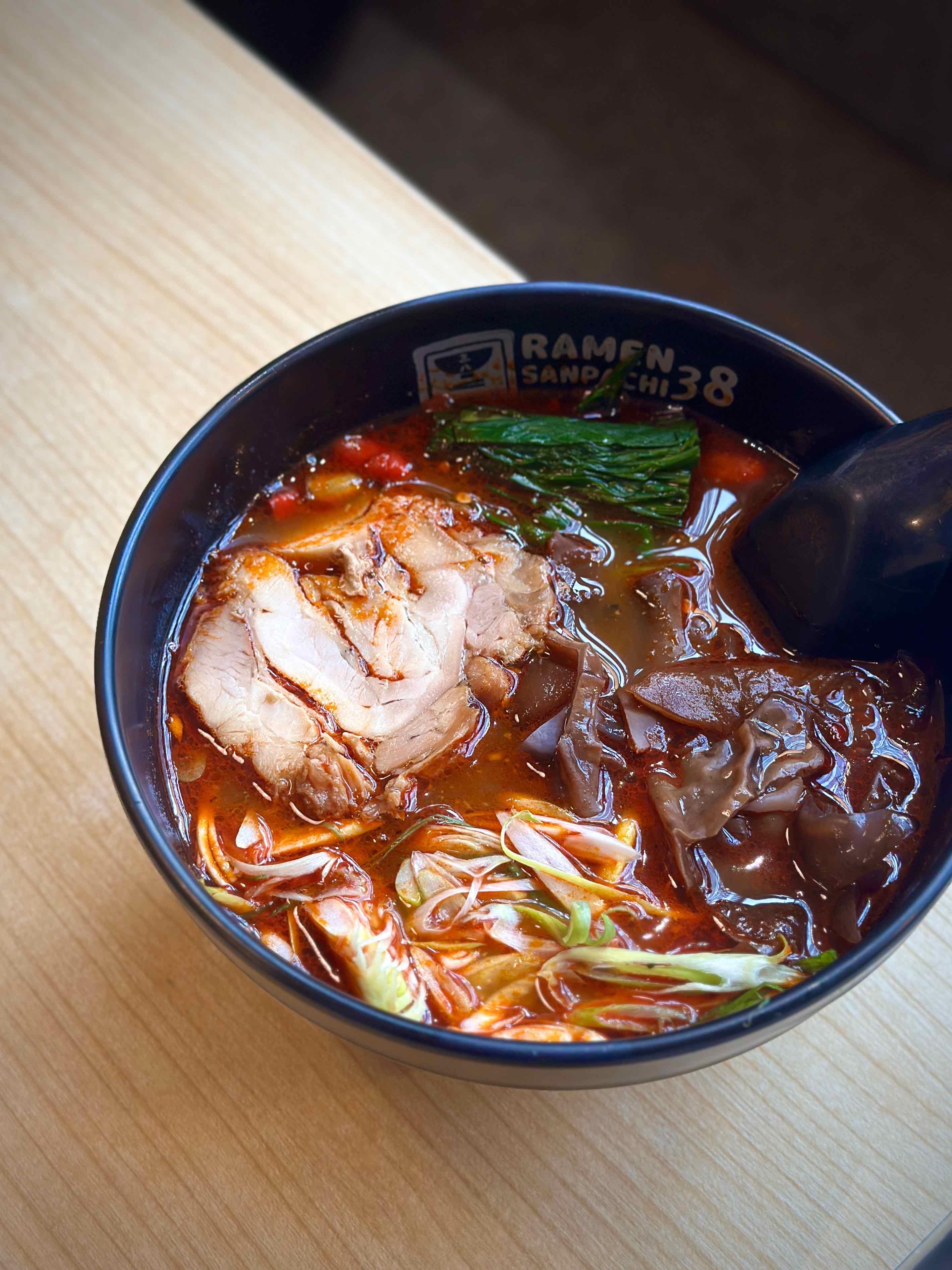 Ramen 38 Sanpachi - Sarinah review