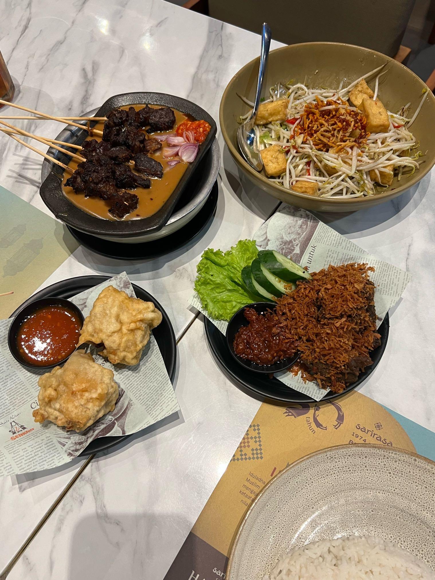 Sate & Seafood Senayan - Sarinah review