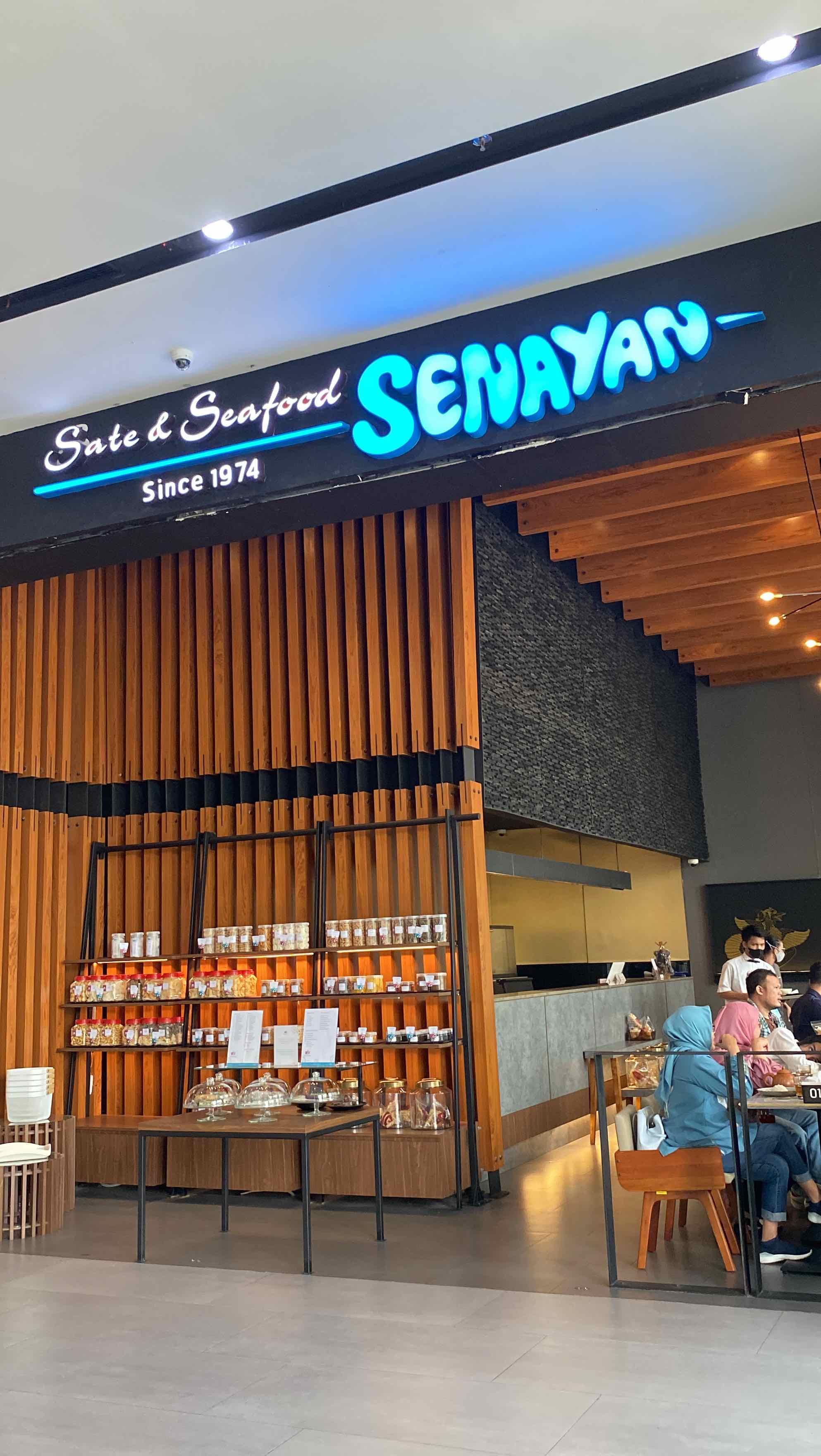 Sate & Seafood Senayan - Sarinah review