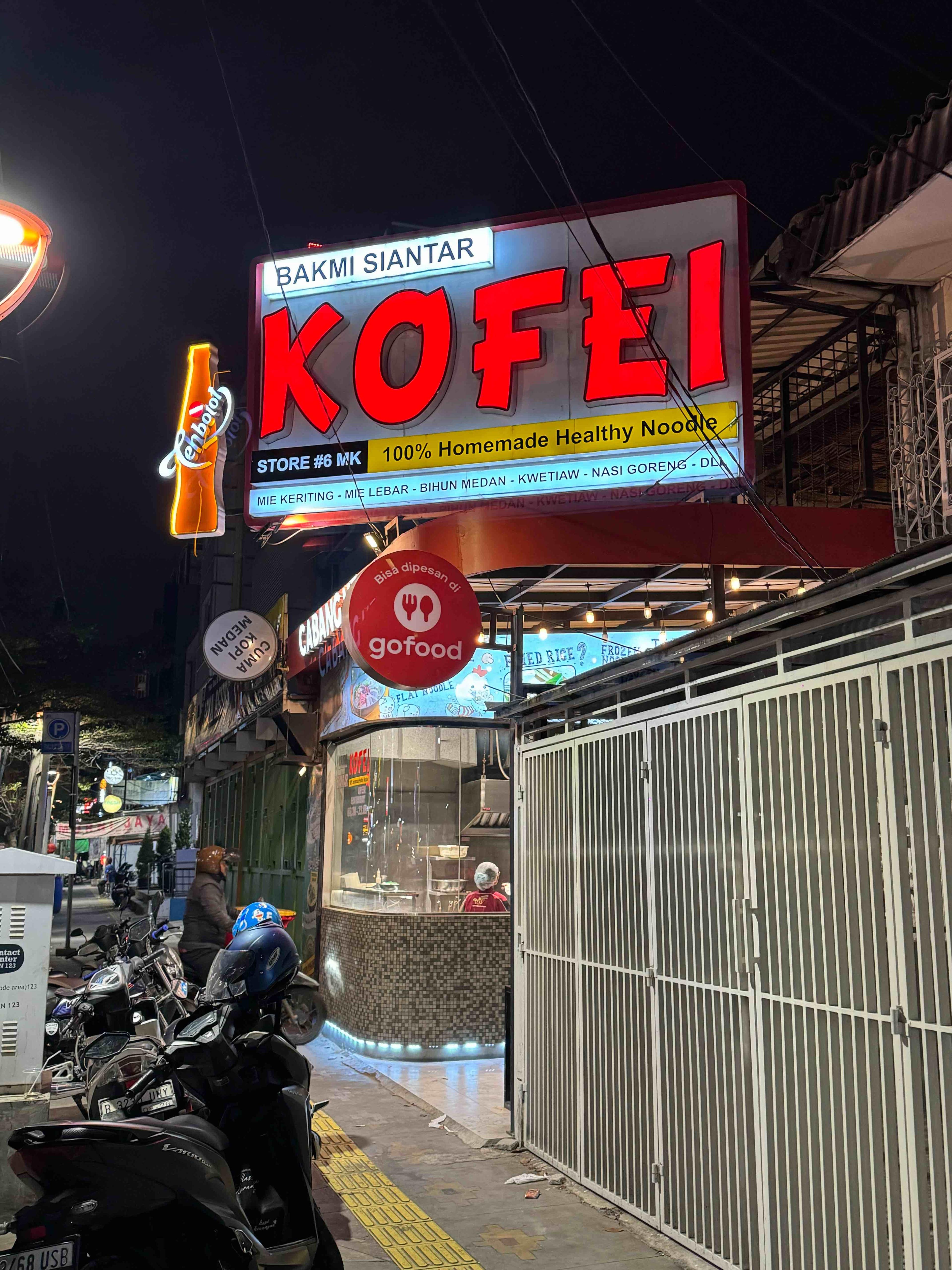 Bakmi Siantar Kofei - Muara Karang review