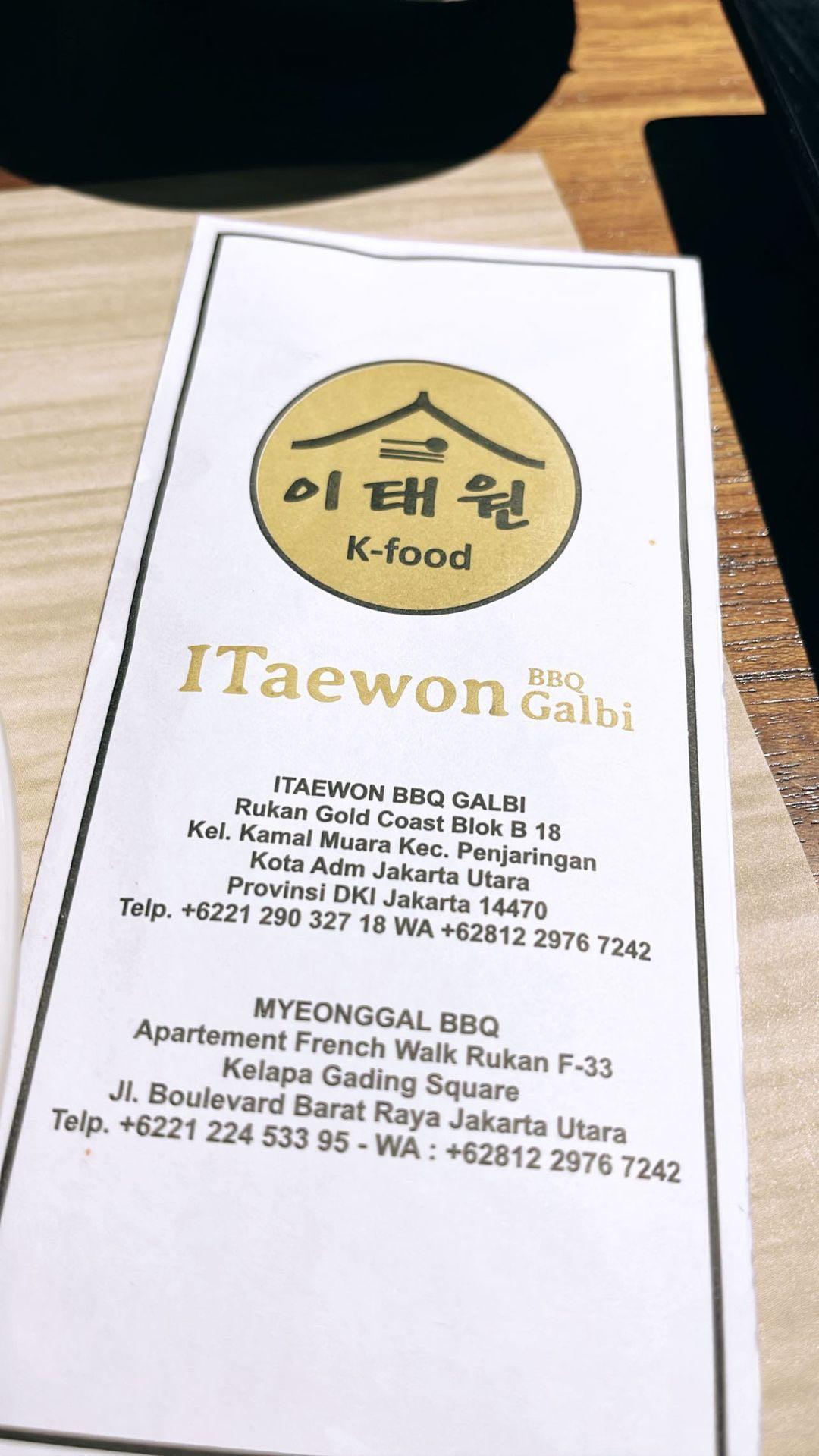 Itaewon Bbq Galbi - PIK review