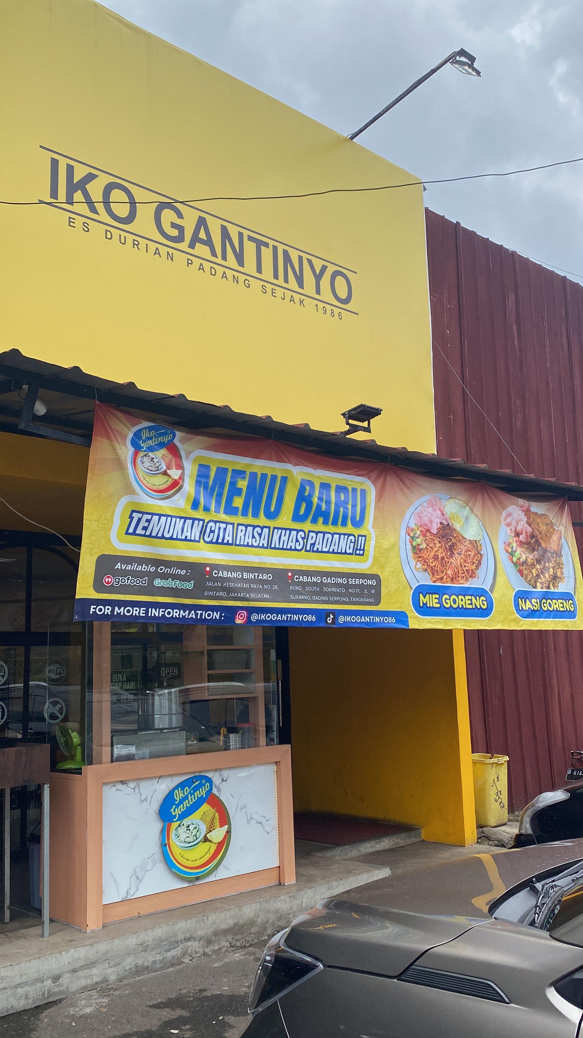 Es Durian Iko Gantinyo Bintaro review