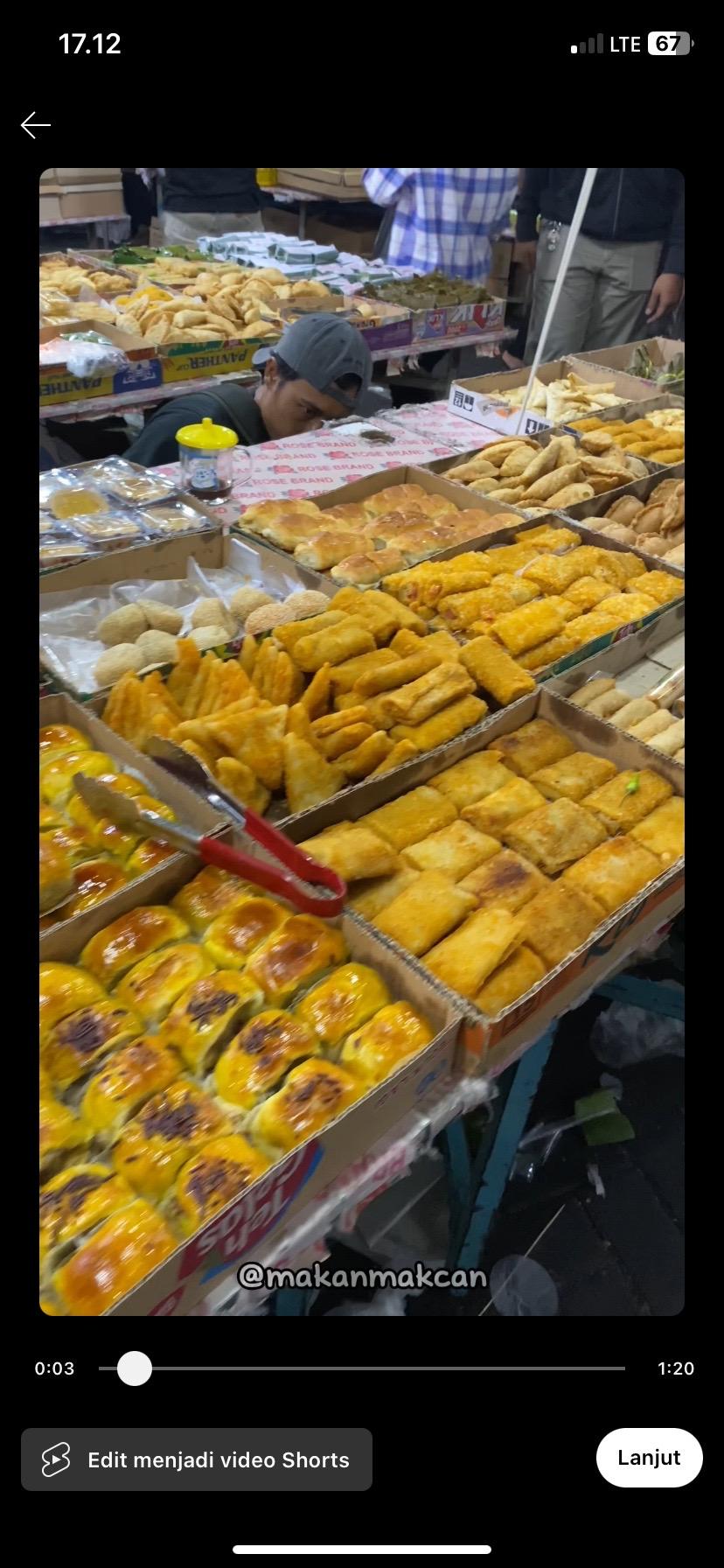 Pasar Kue Subuh Senen review