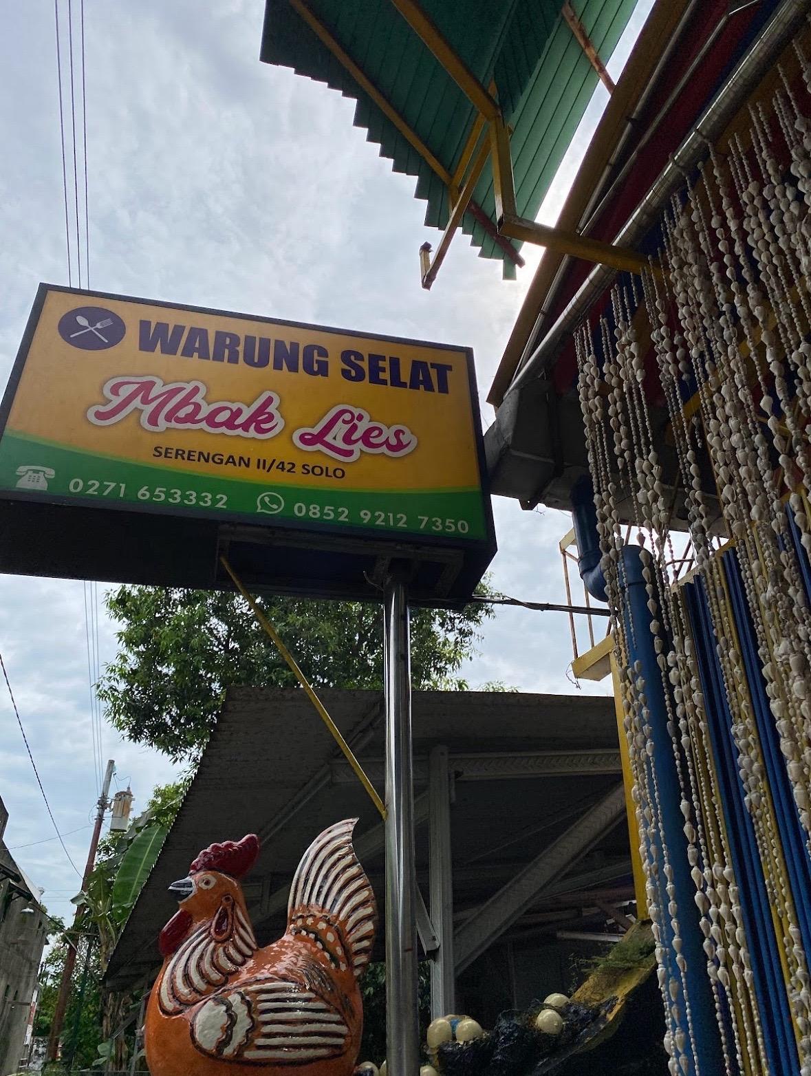 Warung Selat Mbak Lies review