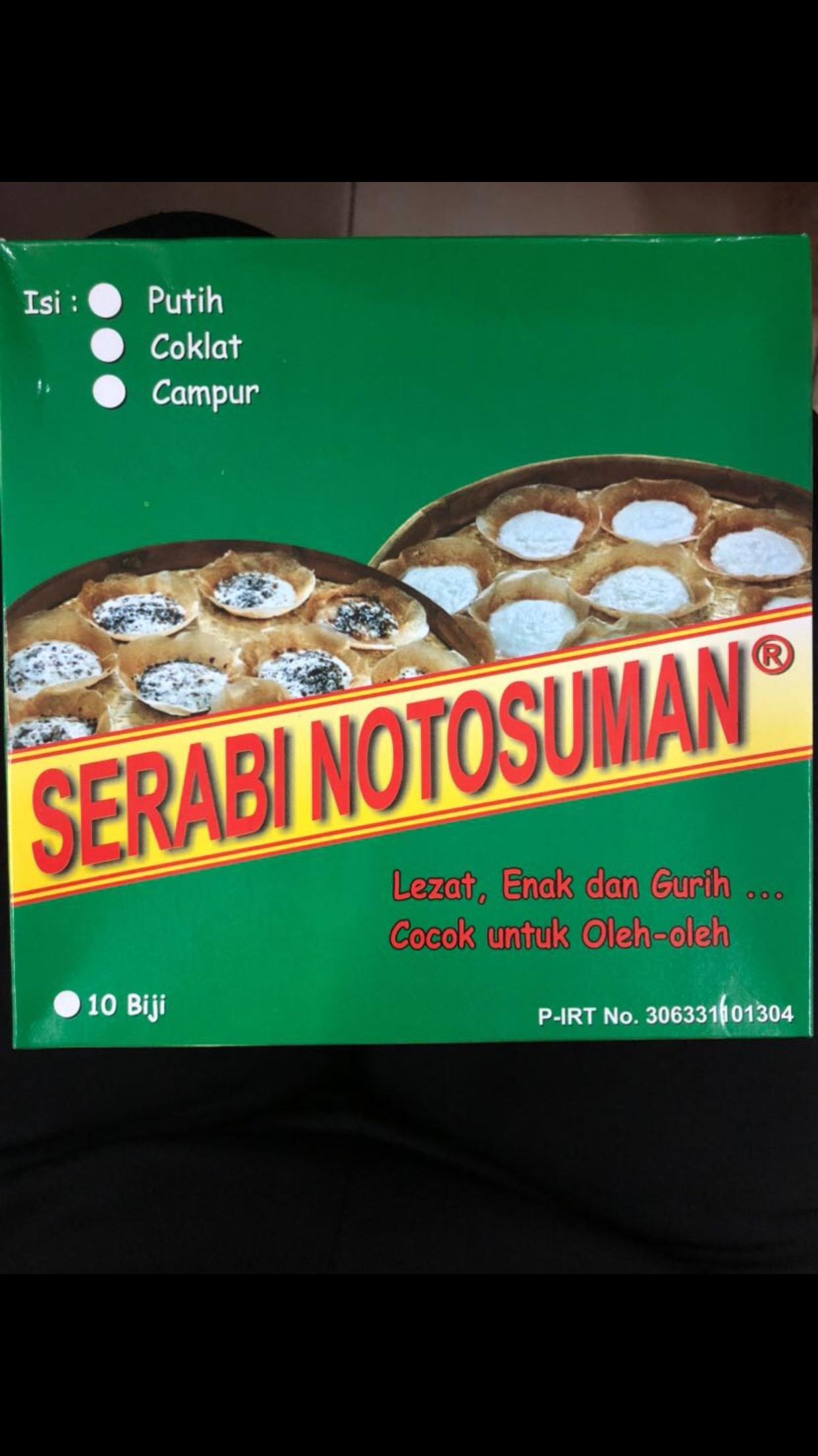 Serabi Notosuman Bsd review