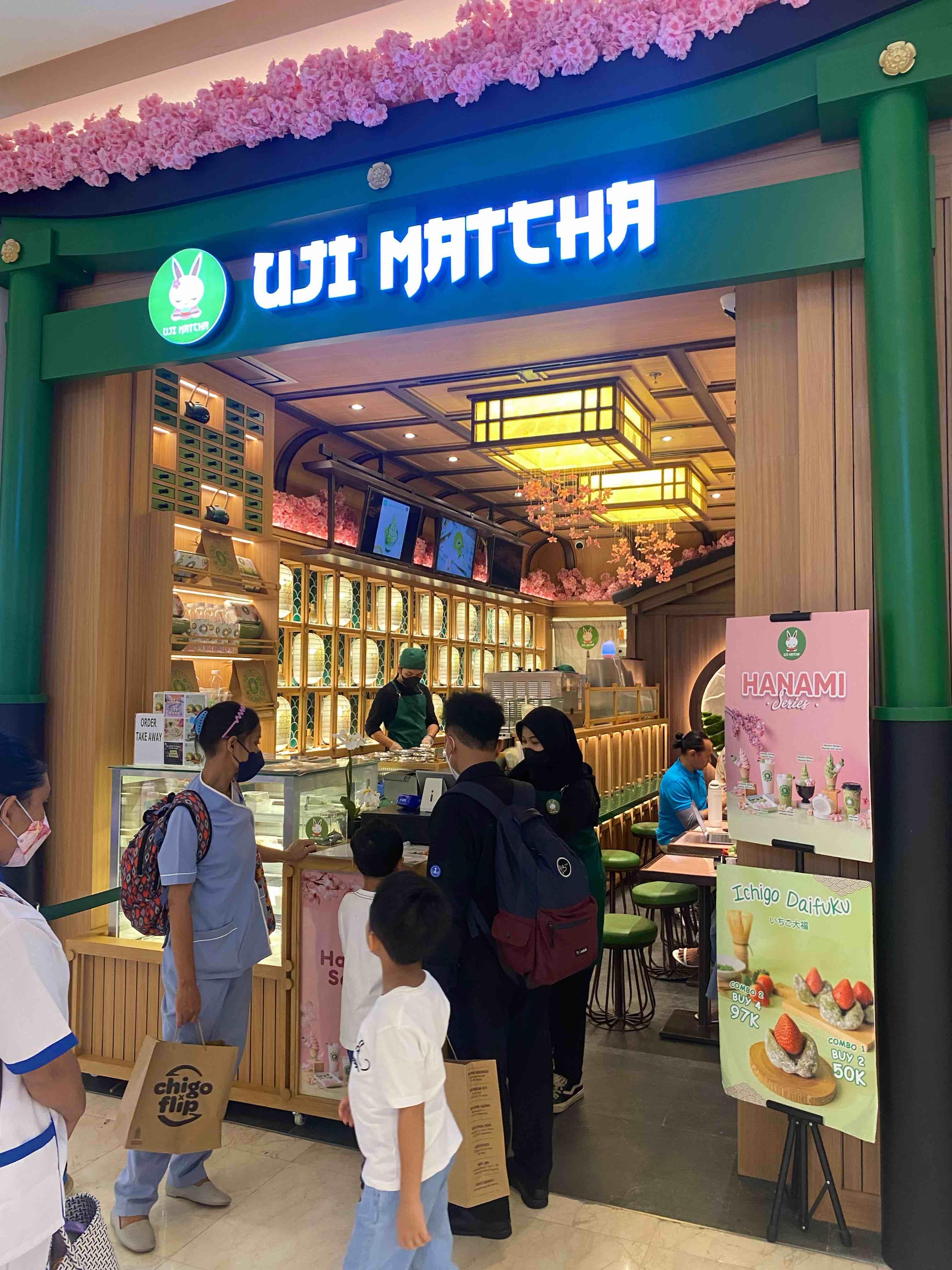 Uji Matcha Grand Indonesia review