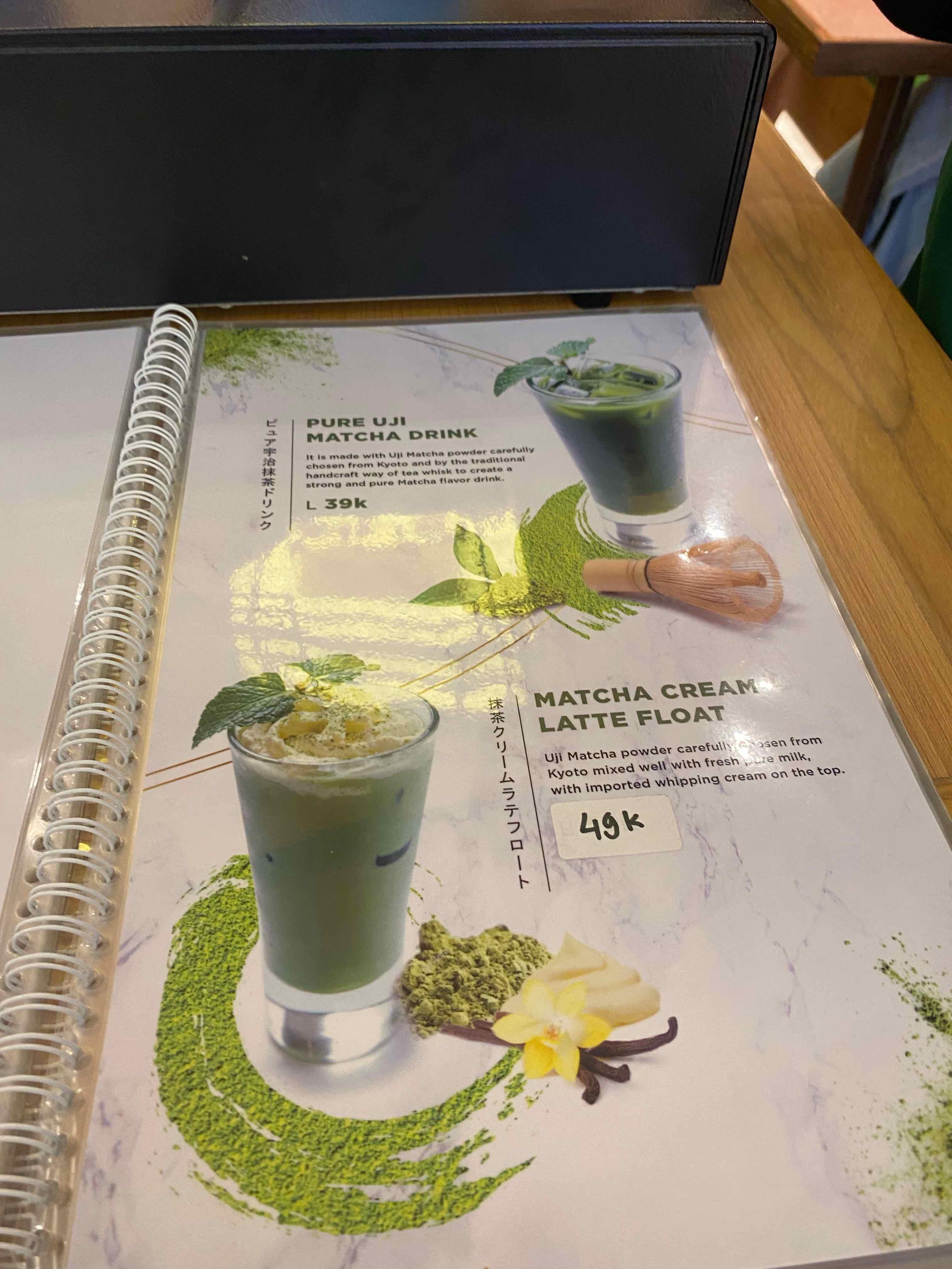 Uji Matcha Grand Indonesia review