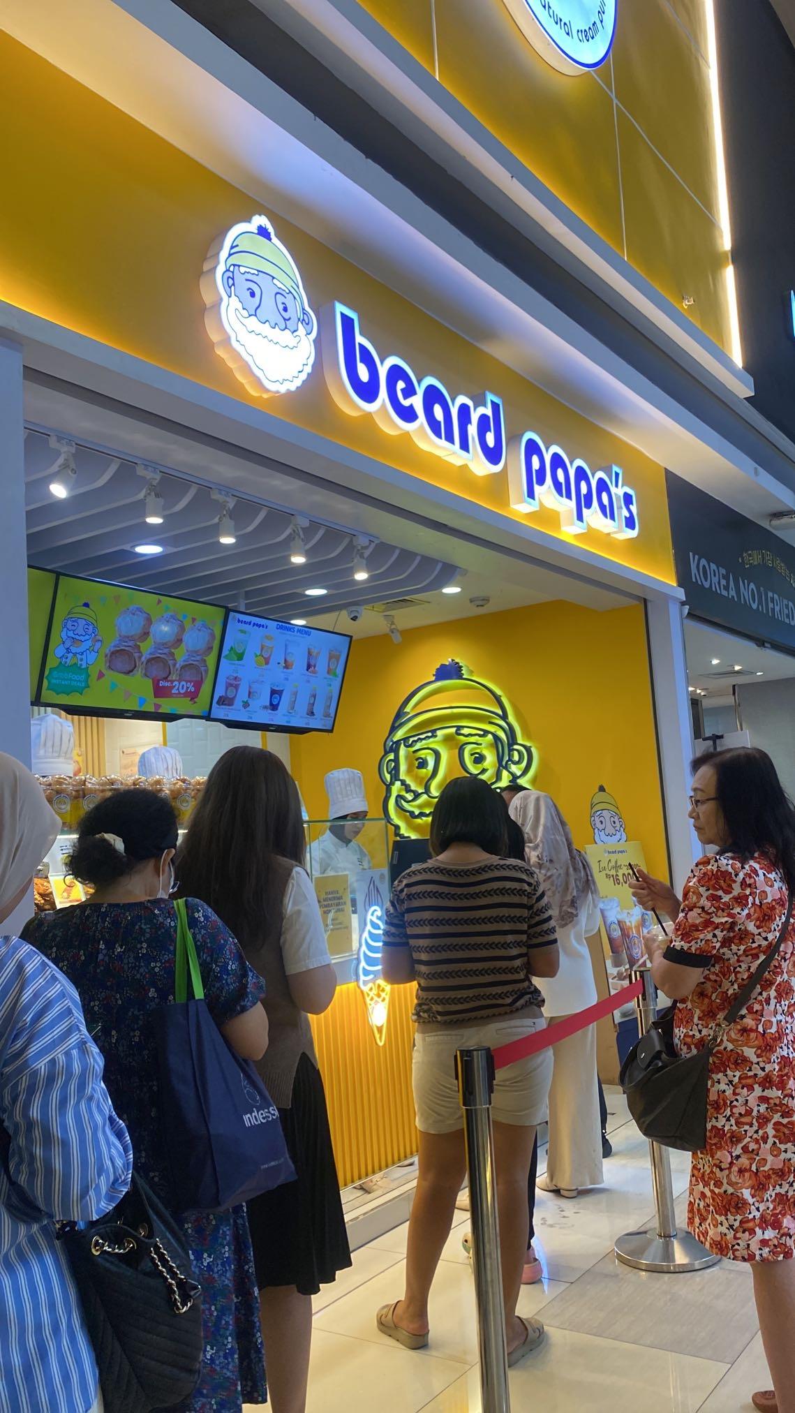 Beard Papa's - Kota Kasablanka review