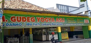 RM. GUDEG ASLI YOGYA BU DARMO / BU YATI