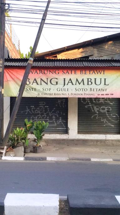 WARUNG SATE BETAWI BANG JAMBUL