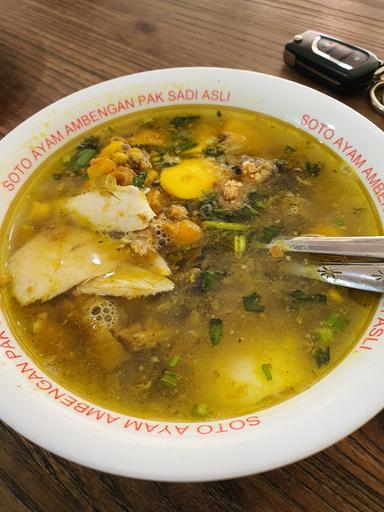 SOTO AYAM AMBENGAN PAK SADI (ASLI)