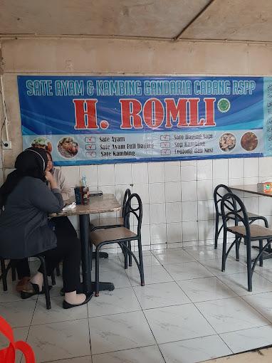 SATE AYAM & KAMBING H.ROMLI CABANG RSPP, GANDARIA