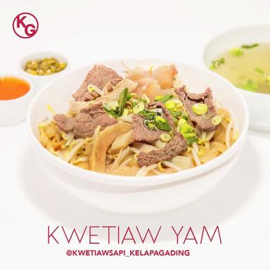 KWETIAW SAPI KELAPA GADING