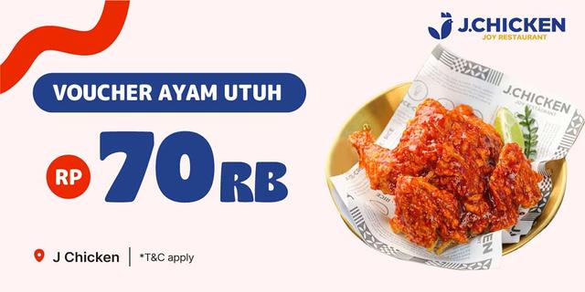 [Waktu Indonesia Jajan] E-Voucher J.Utuh Ayam