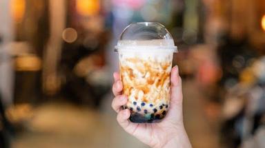 ROASTED BOBA GO MILK TEA