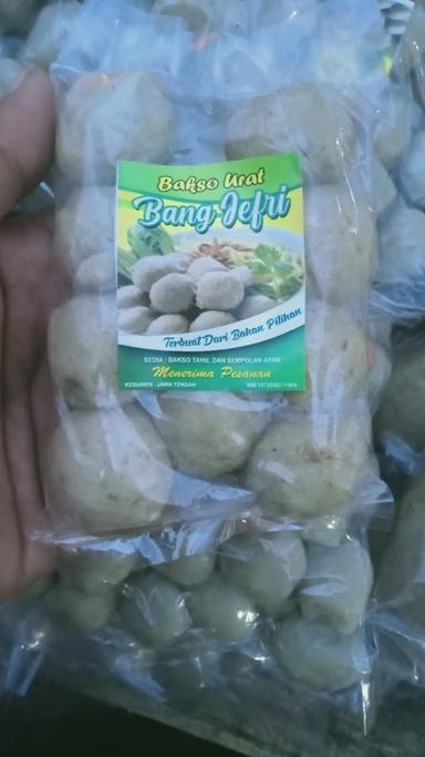 BAKSO DAN TAHU BAKSO BANG JEFRI