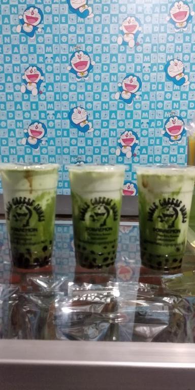 BUBBLE CHEESE DRINKS DORAEMON