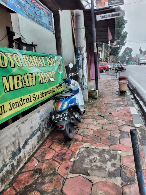 SOTO BABAT ISO MBAH MANTO