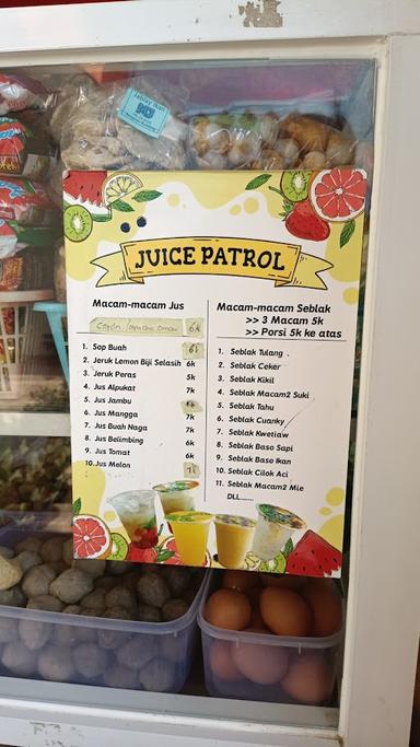 JUICE DAN SEBLAK PATROL