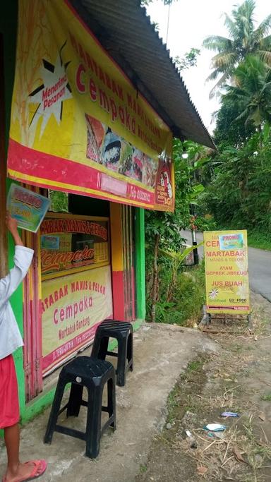 MARTABAK CEMPAKA MANIS DAN TELOR