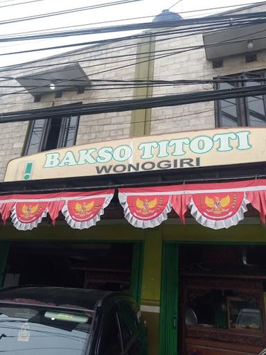 BAKSO TITOTI WONOGIRI