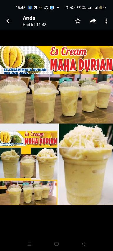 ES CREAM MAHA DURIAN