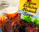 Ayam Kalasan Mamah Saya